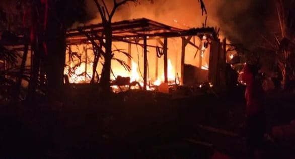 Terlelap Saat Goreng Tahu, Rumah Produksi Tahu di Tanggungharjo Ludes Terbakar