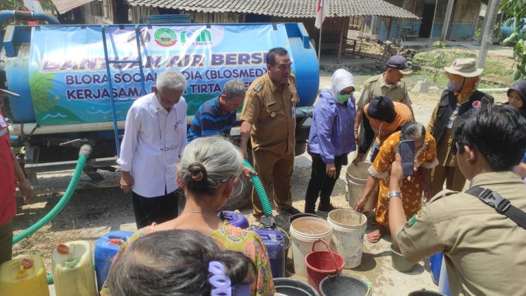 Hasil Gotong Royong, 116 Tanki Air Bersih Disalurkan untuk 58 Desa Rawan Kekeringan
