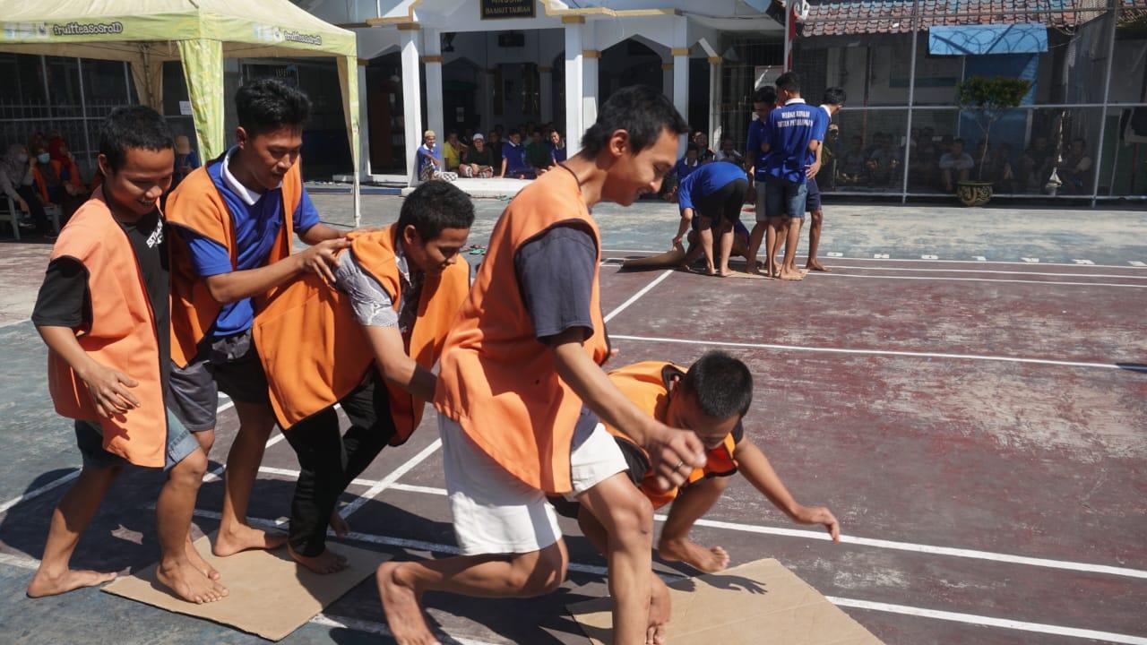 WBP Rutan IIA Pekalongan Turut Meriahkan Lomba Agustusan