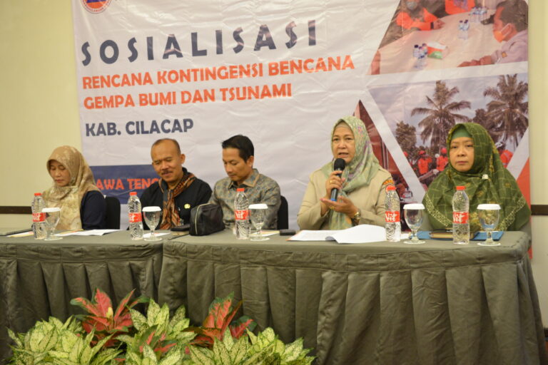 Cilacap Kini Punya Dokumen Rencana Kontingensi Bencana Gempa Bumi dan Tsunami