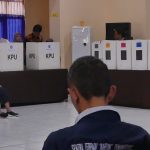 Penyandang Disabilitas di Temanggung Ikuti Simulasi Pencoblosan Pemilu