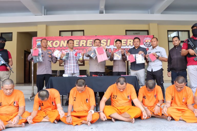 Dalam 3 Bulan, 11 Pelaku Penyalahgunaan Narkoba Dibekuk Polres Brebes