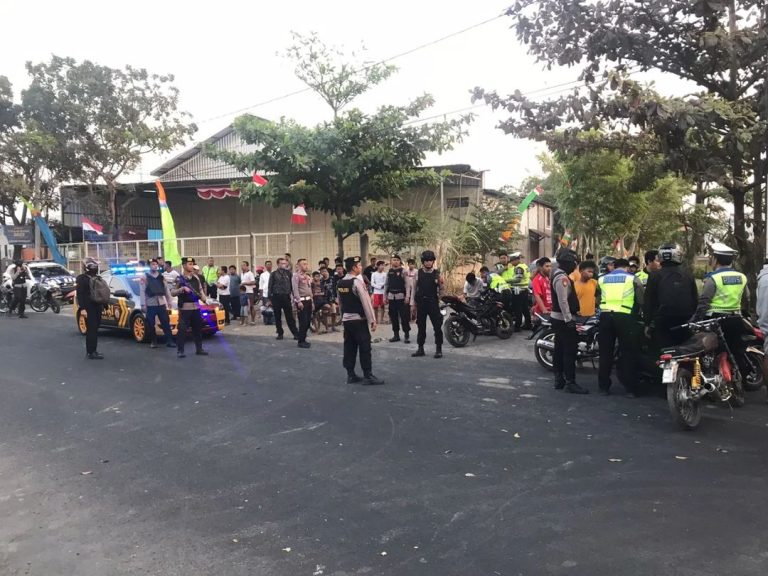 Satlantas Polres Kudus melakukan penindakan balap liar, 31 motor diamankan (Foto: Dok Polres Kudus)