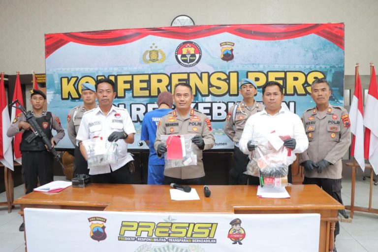 Pengembangan Kasus Sebelumnya, Satresnarkoba Polres Kebumen Tangkap Pengedar Sabu