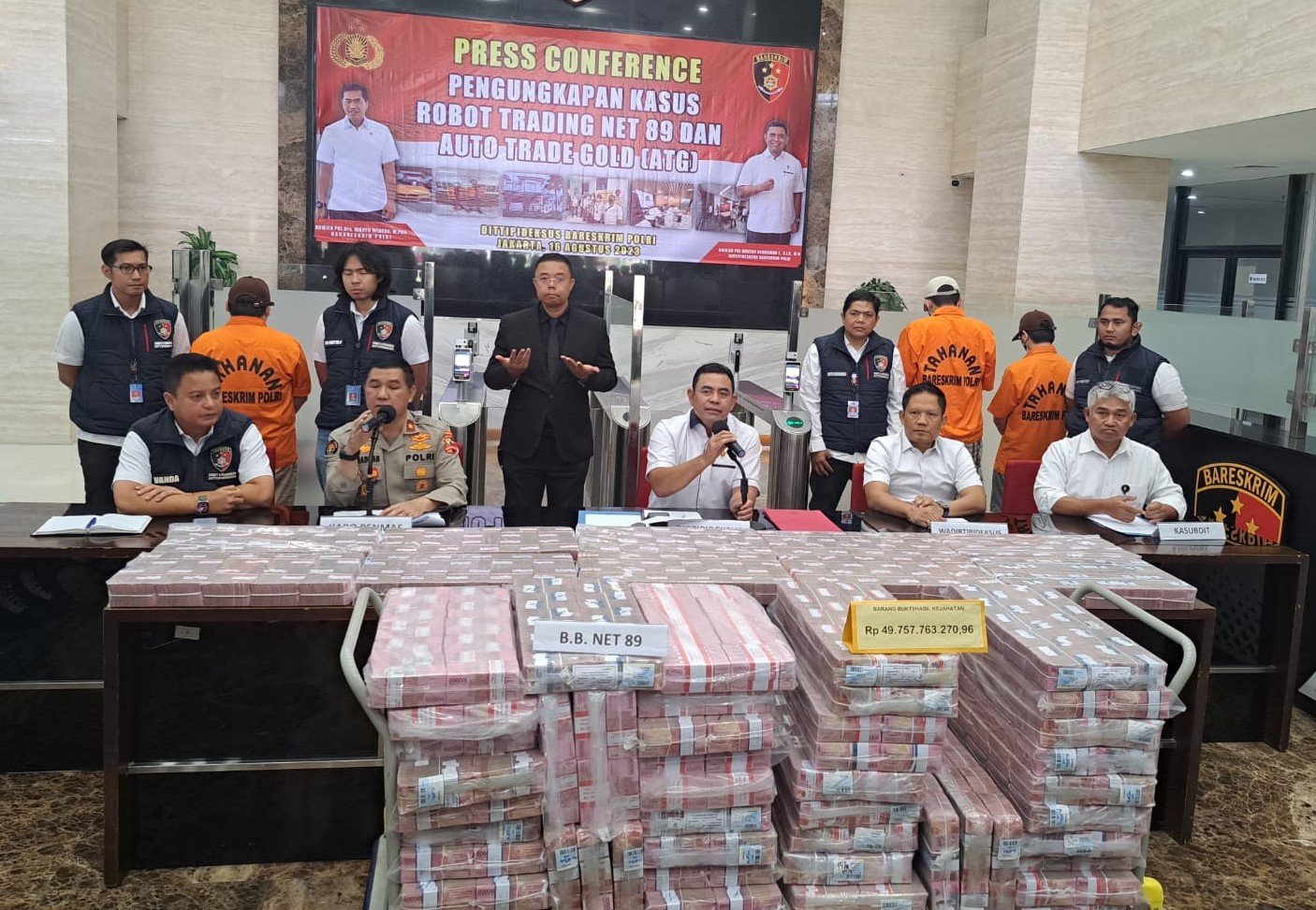 Bareskrim Polri Taksir Kerugian Investasi Robot Trading Bodong Capai Rp402 Miliar
