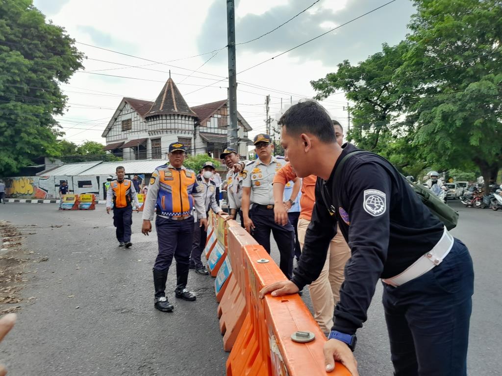 Dishub Terapkan Sistem Satu Arah di Jalan Kiai Saleh dan Veteran