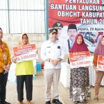 Pj. Bupati Jepara Serahkan Bantuan Langsung Tunai DBHCHT kepada 3.210 Buruh Rokok