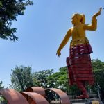 Diiringi Lagu Gambang Semarang, Patung Penari Semarangan Mulai Berputar