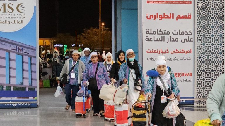 Sehari Jelang Berakhir Fase Kepulangan, 206.650 Jemaah Haji Sudah Tiba di Tanah Air