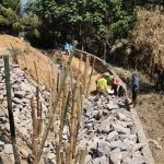 Ditangani Secara Kolaborasi, Longsoran Sungai Desa Ngampon Mulai Ditangani