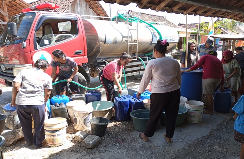 Permintaan Bantuan Air Bersih Terus Bertambah, Sebanyak 188 Desa di Blora Alami Kekeringan