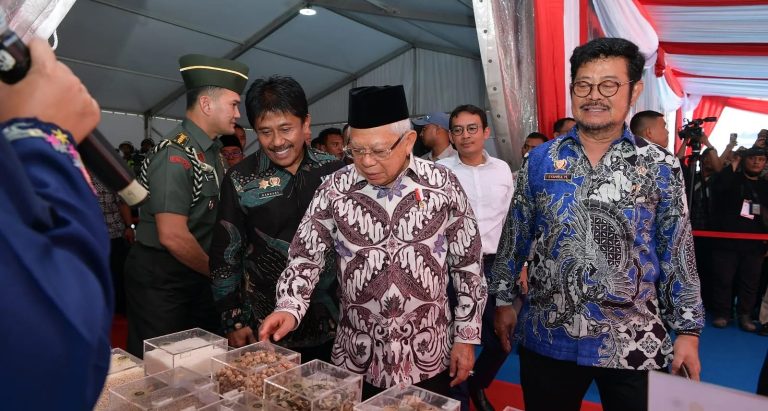 Representasi Semangat Kemerdekaan, Wapres Lepas Ekspor Sejumlah Komoditas Pertanian Rp 12,45 Triliun