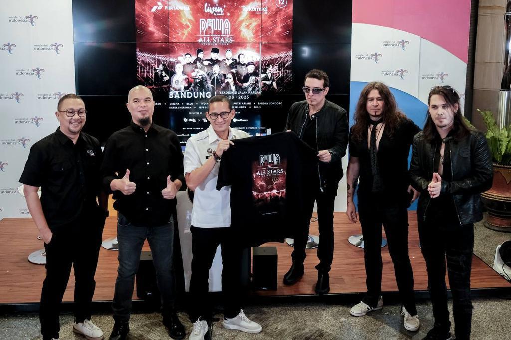 Menparekraf: Regulasi Perizinan Satu Pintu untuk Konser Musik Masuk Tahap Finalisasi