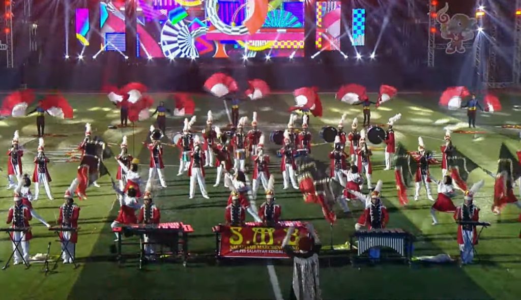 Opening Ceremony Porprov Jateng 2023 di Stadion Joyokusumo, Kabupaten Pati, Sabtu (05/08). (Foto: Dok Dinporapar Pati)