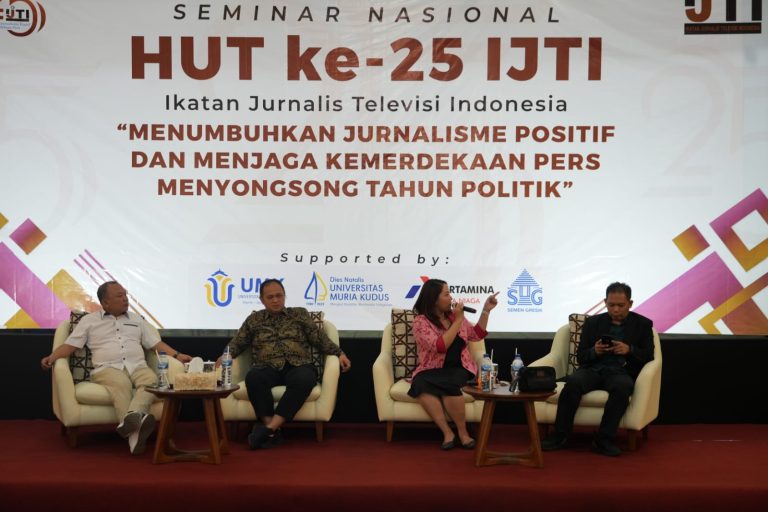 Jelang Tahun Politik, IJTI Muria Raya Gelar Semnas Jurnalisme Positif
