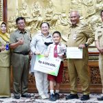 Pj Bupati Sanjung Krisnha, Penyanyi Cilik yang Harumkan Pati di Kancah Nasional