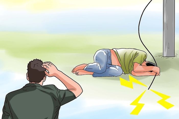 Ilustrasi Tersengat Listrik