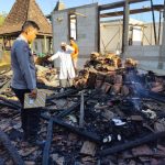 Lagi, Dipicu Korsleting Listrik, Rumah Warga Desa Brati Terbakar (Foto: Dok Humas Polresta Pati)