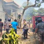 Dua Rumah Warga dan Satu Gudang Kayu di Mojomulyo Terbakar (Foto: Dok Humas Polresta Pati)