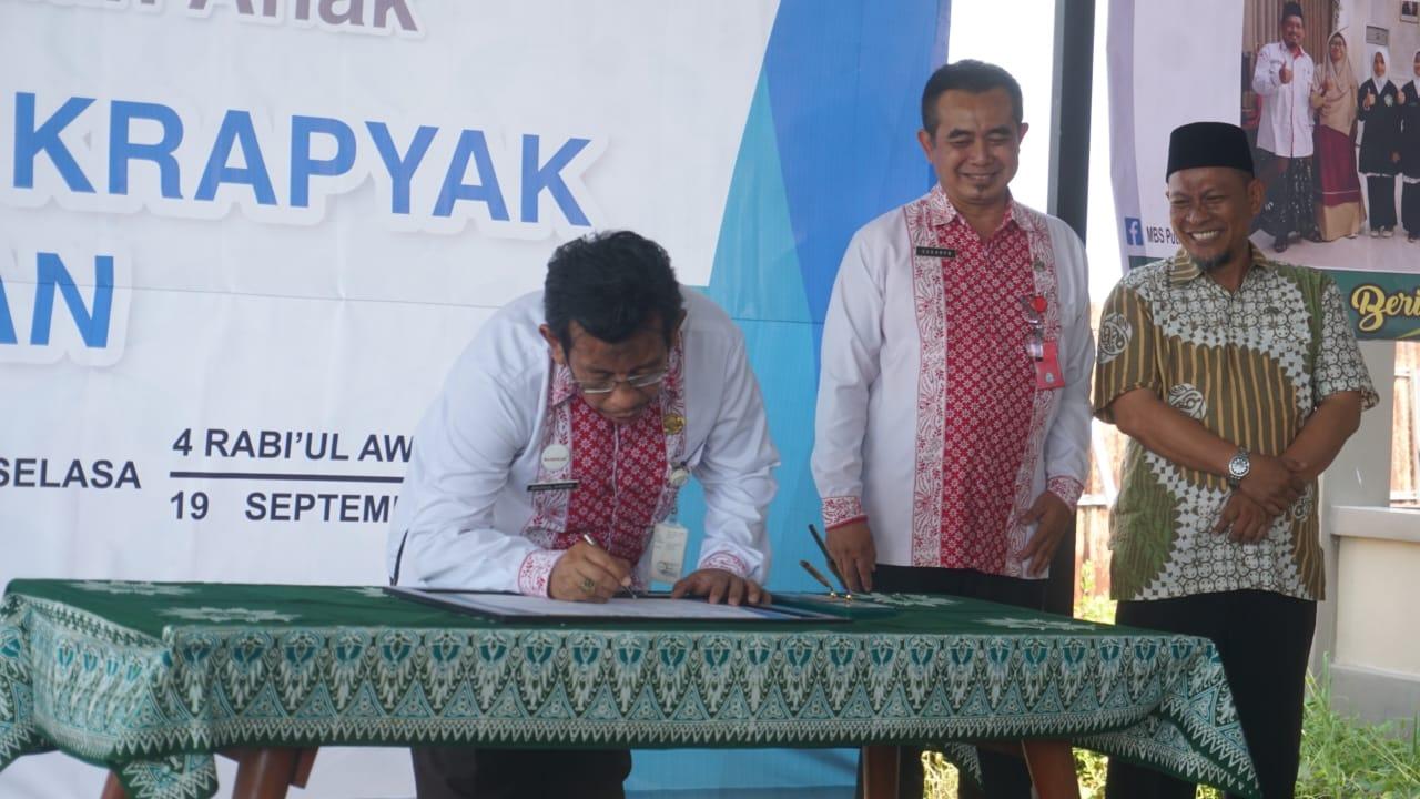 MBS Putri Taruna Krapyak Dideklarasikan Jadi Ponpes Pertama Ramah Anak (Foto: Dok Timkom Pemkot Pekalongan)