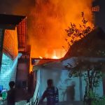 Diduga Korsleting, Rumah Warga di Desa Bakaran Wetan Terbakar (Foto: Dok Humas Polresta Pati)