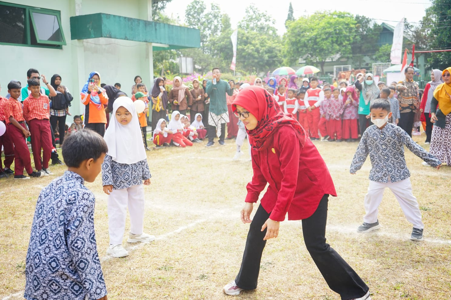 Dukung Transisi Paud-SD, Permainan Anak Tradisional Kembali Diperkenalkan (Foto: Dok Pemkab Magelang)