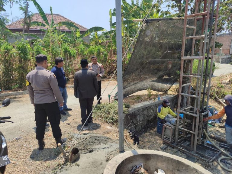 Polres Sragen Berencana Bantu Pembuatan Sumur Bor untuk Warga Terdampak Kekeringan (Foto: Dok Humas Polres Sragen)