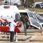 Kepala BNPB Letjen TNI Suharyanto usai melakukan pantauan udara karhutla Gunung Arjuno, Kabupaten Pasuruan, Jumat (08/09). (Foto: Dok BNPB)