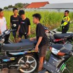 Lebih dari Seratus Motor Berknalpot Brong dan Balap Liar Diamankan Polres Kudus
