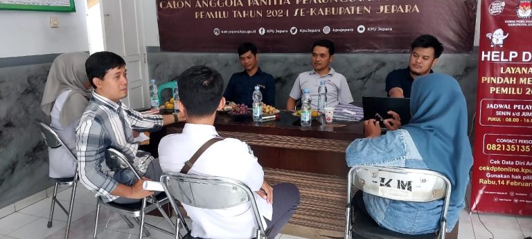 KPU Jepara Pastikan PPK dan PPS Siap Melayani Pindah Memilih  (Foto: Dok KPU Jepara)