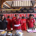 Edarkan Sabu, 2 Orang Dibekuk Tim Opsnal Satuan Narkoba Polres Sragen (Foto: Dok Humas Polres Sragen)