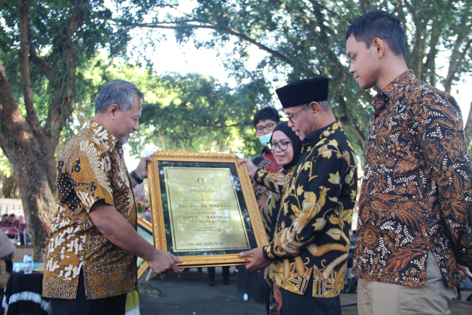 Pelepasan Bupati dan Wakil Bupati, Mirunggan Masa Purna Tugas (Foto: Dok Pemkab Temanggung)
