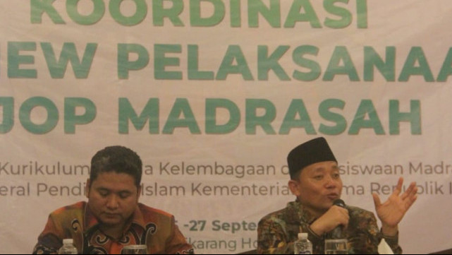 Rumuskan Perubahan, Kemenag Review Pemberian Izin Operasional Madrasah Swasta (Foto: Dok Kemenag)