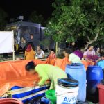 Tanpa Kenal Lelah, Polisi di Grobogan Salurkan Bantuan Air Bersih ke Masyarakat (Foto: Dok Humas Polres Grobogan)