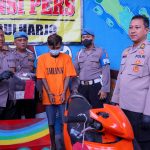 Beraksi Saat Sepi, Polsek Umbulharjo Tangkap Pelaku Curanmor di Rumah Makan (Foto: Dok Humas Polresta Yogyakarta)