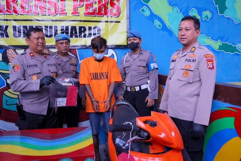 Beraksi Saat Sepi, Polsek Umbulharjo Tangkap Pelaku Curanmor di Rumah Makan (Foto: Dok Humas Polresta Yogyakarta)