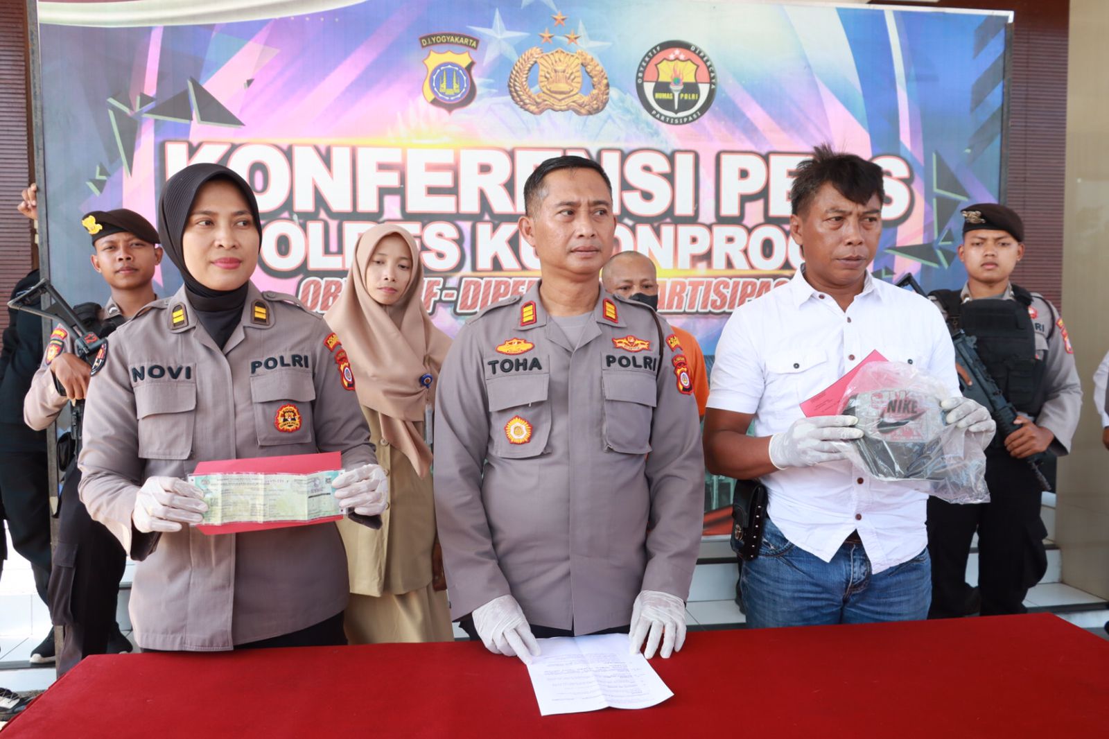 Reskrim Polsek Kokap Ungkap Kasus Curanmor di Parkiran Masjid (Foto: Dok Humas Polres Kulonprogo)