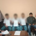 Geber Motor di Depan Sekolah Lain, 3 Pelajar SMK Swasta Asal Salatiga Diamankan Polsek Suruh (Foto: Dok Humas Polres Semarang)