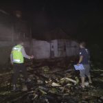 Lagi, Akibat Korsleting Listrik Rumah di Grobogan Terbakar (Foto: Dok Humas Polres Grobogan)