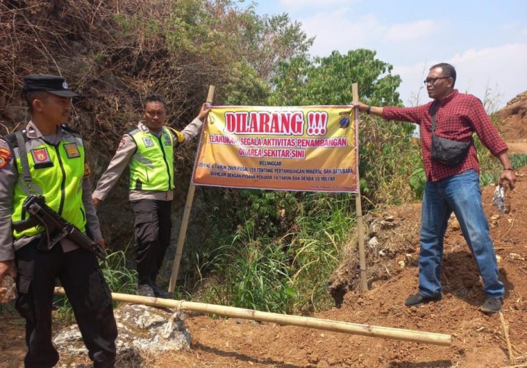 Berpotensi Merusak Lingkungan, Penambangan Ilegal di Grobogan Dilarang Beraktivitas