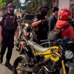 Ratusan Motor Berknalpot Brong Dikandangkan di Polresta Surakarta
