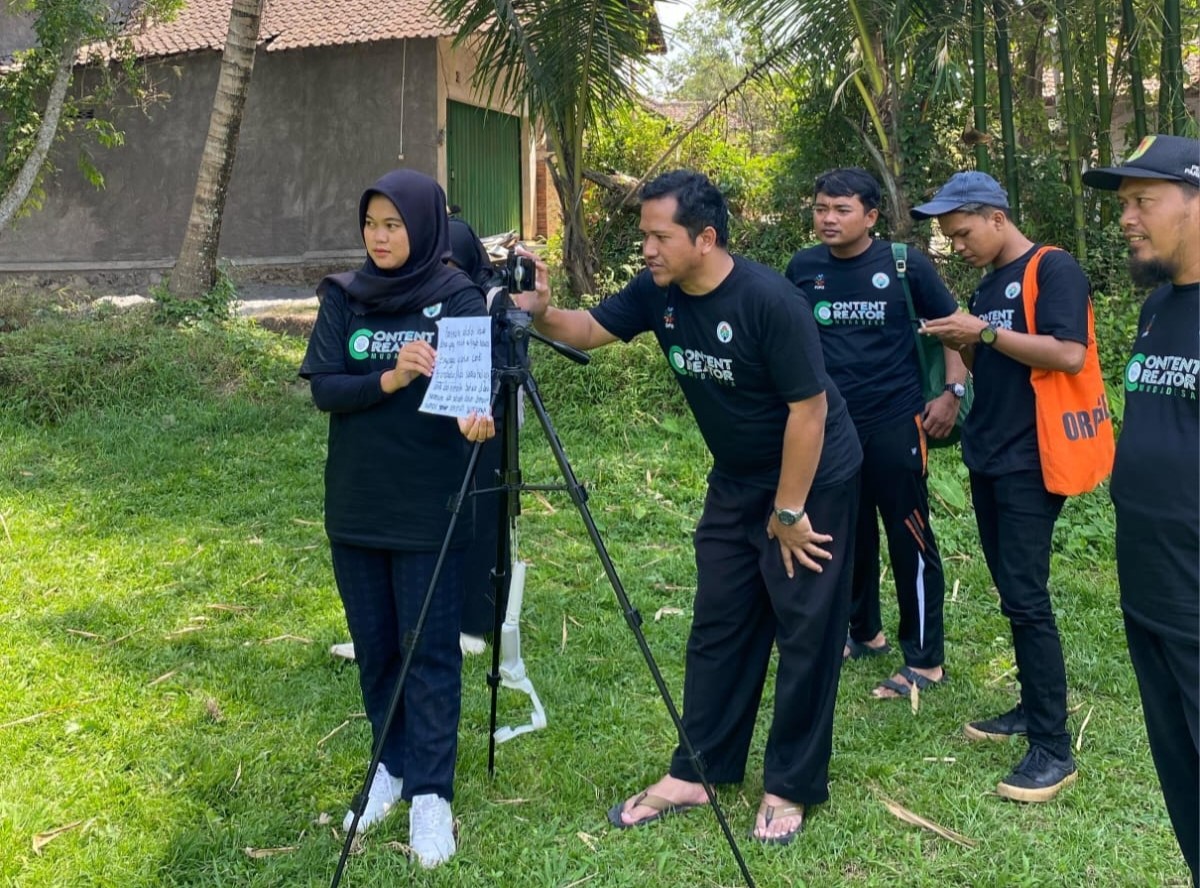 Distimulasi Pelatihan, Kemendes PDTT Dorong Munculnya Konten Kreator Desa (Foto: Dok Pemkab Magelang)