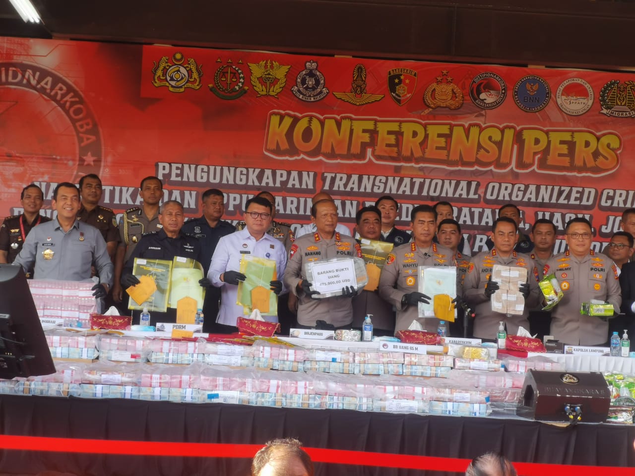 Polri Berhasil Ungkap Jaringan Besar Narkoba Lintas Negara (Foto: Dok Divisi Humas Polri)