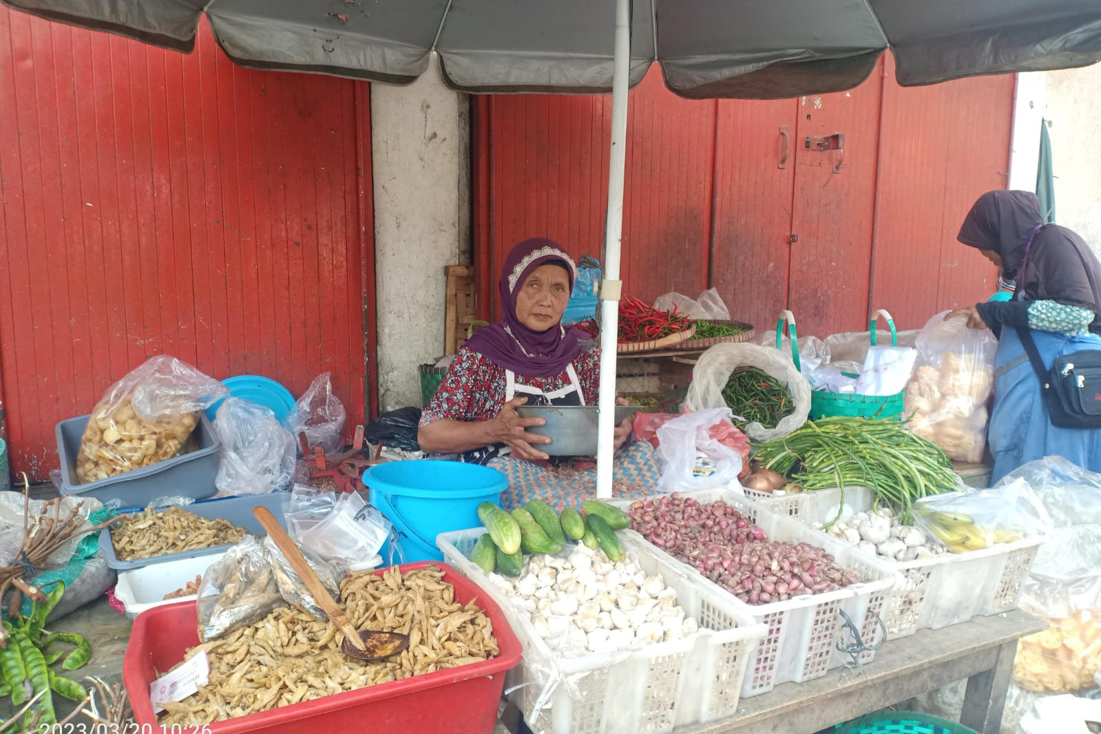 Pantauan Harga di Pasar Tradisional, Harga Cabai Merangkak Naik, Harga Telur Turun (Foto: Dok MC Temanggung)