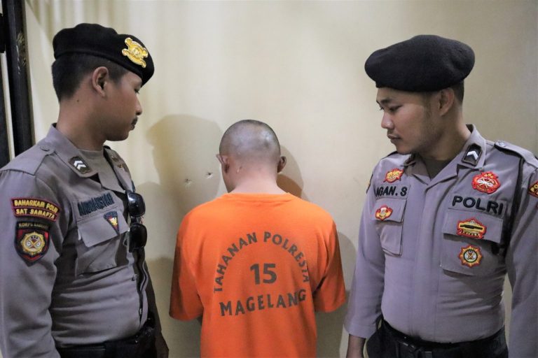 Polsek Candimulyo Amankan Pelaku Pencurian di Mushola Darussalam  (Foto: Dok Humas Polresta Magelang)