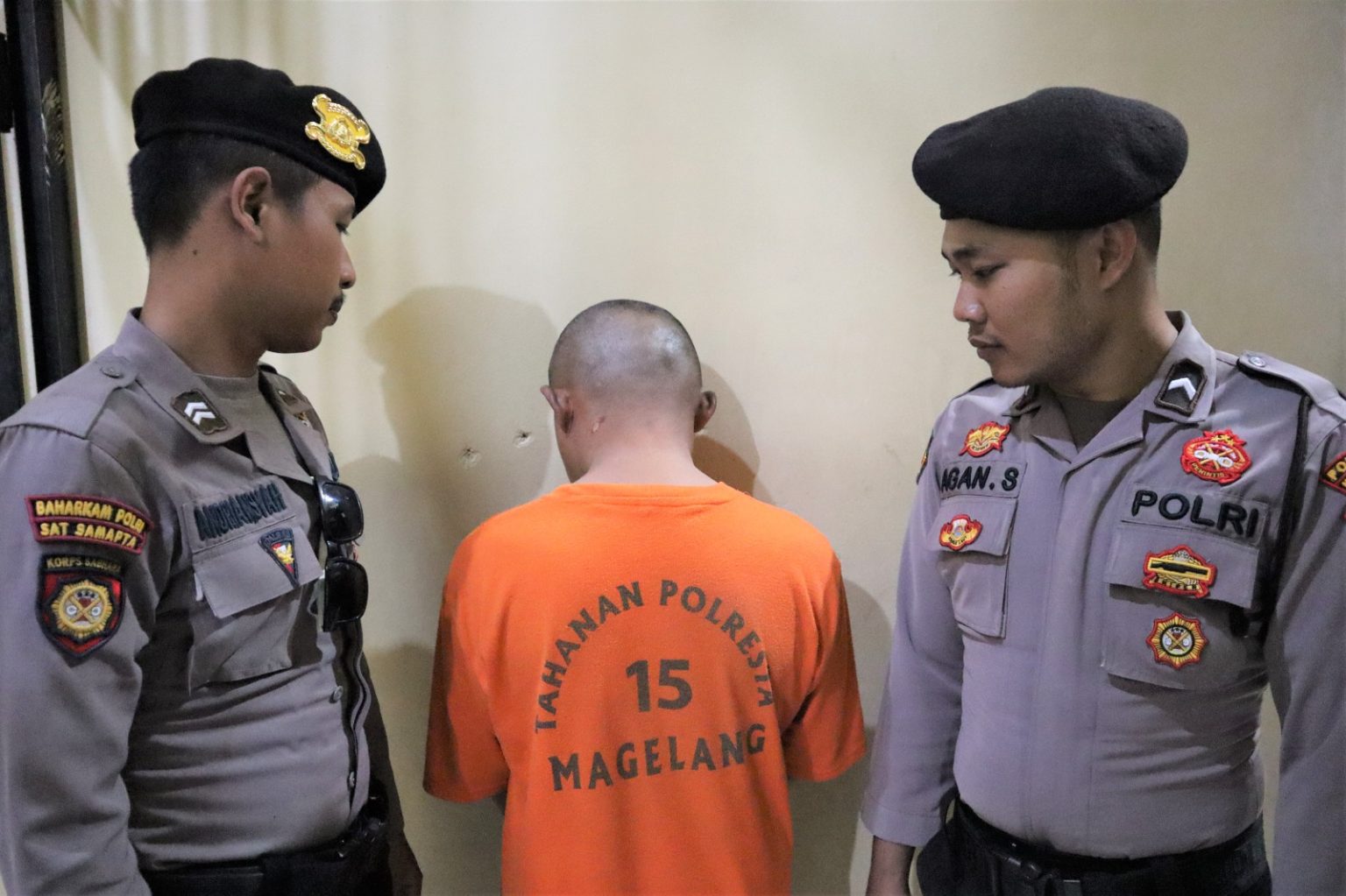 Polsek Candimulyo Amankan Pelaku Pencurian di Mushola Darussalam (Foto: Dok Humas Polresta Magelang)