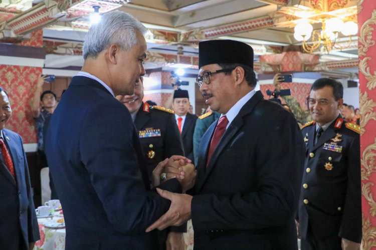 Pj Gubernur Ajak Semua Pihak Bersinergi Lanjutkan Kerja Pembangunan Jawa Tengah (Foto: Dok Humas Pemprov Jateng)