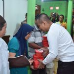 Korban Laka Truk di Tanjakan Logending Kecamatan Ayah Dibantu Sembako dan Pengobatan (Foto: Dok Pemkab Kebumen)