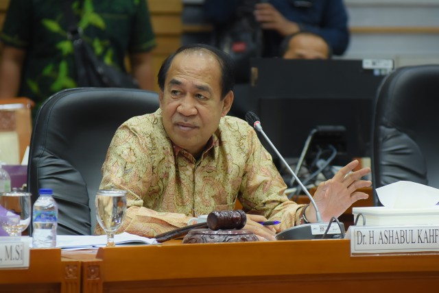 Ashabul Kahfi Minta Masyarakat Tak Mudah Percaya Hoaks Mengenai Keuangan Haji (Foto: Dok DPR RI)