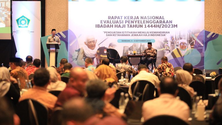 Rakornas Evaluasi Haji, Irjen Faisal: Tahun ini Akan Lebih Siap (Foto: Dok Kemenag)